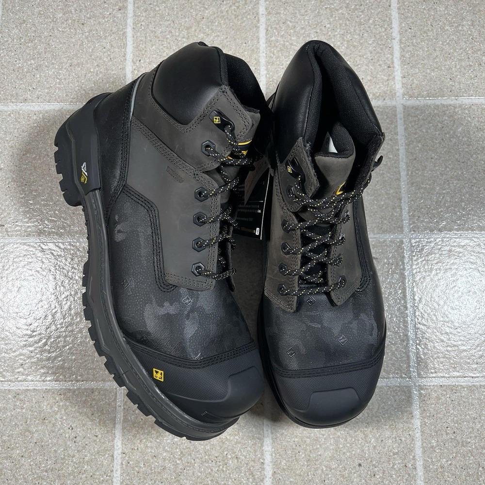 Men's‎ Terra Gantry 6" Waterproof Nano Composite Toe Safety Work Boot Black